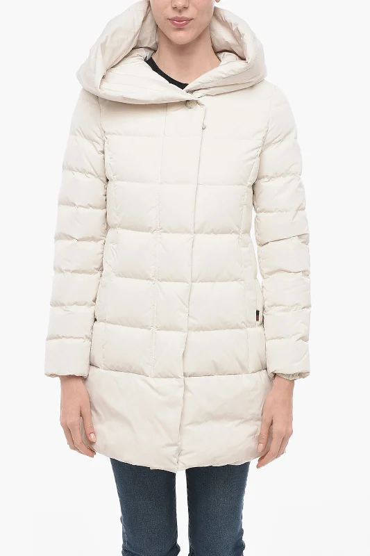 Woolrich Hooded PUFFY PRESCOTT Down Jacket