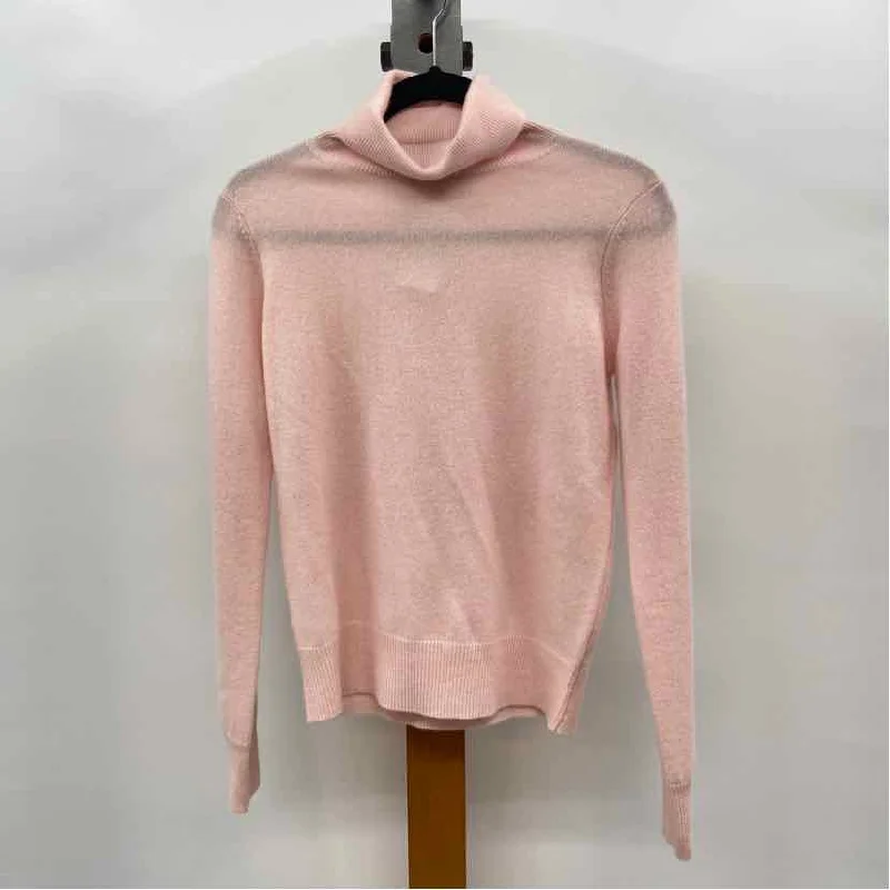 Neiman Marcus Women's Size S Pink Solid Sweater