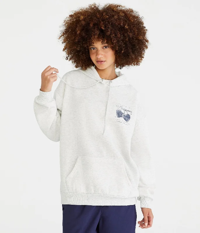 Aeropostale Hold On To Memories Oversized Pullover Hoodie