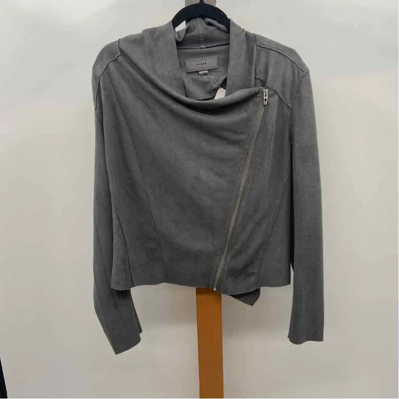 BLANKNYC Women's Size M Gray Solid Jacket