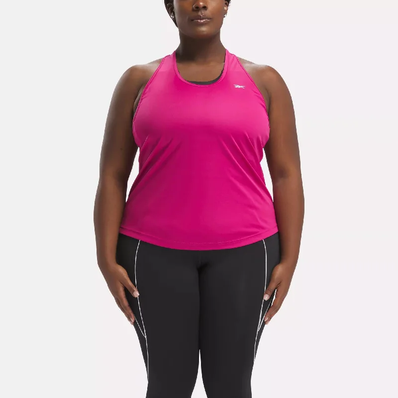 Workout Ready Mesh Back Tank Top (Plus Size)