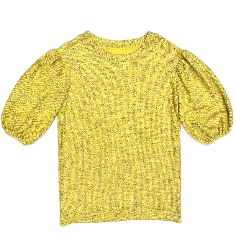 Dress Sweater By Anthropologie In Yellow, Size: S