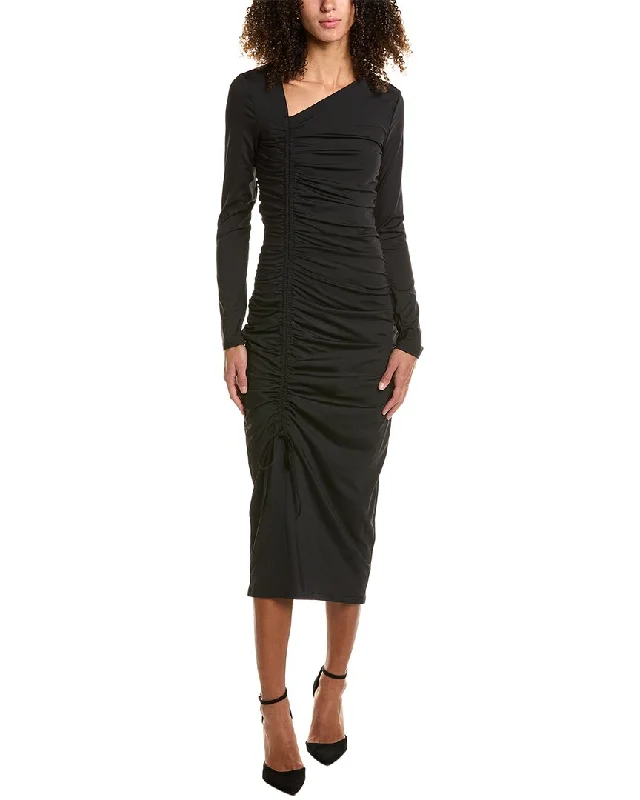 Rachel Parcell Shirred Midi Dress