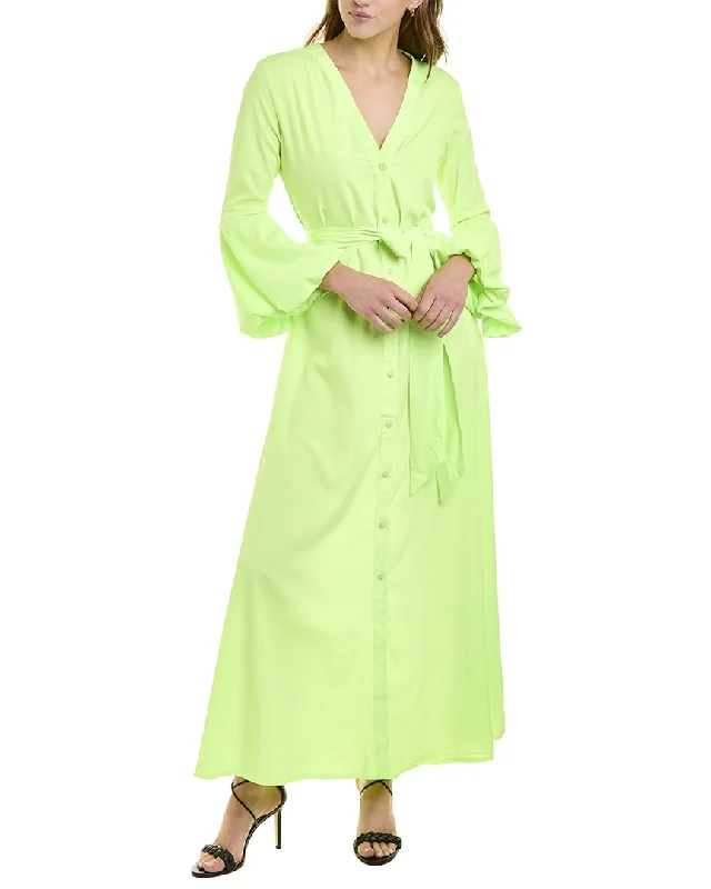 Colette Rose Maxi Shirtdress