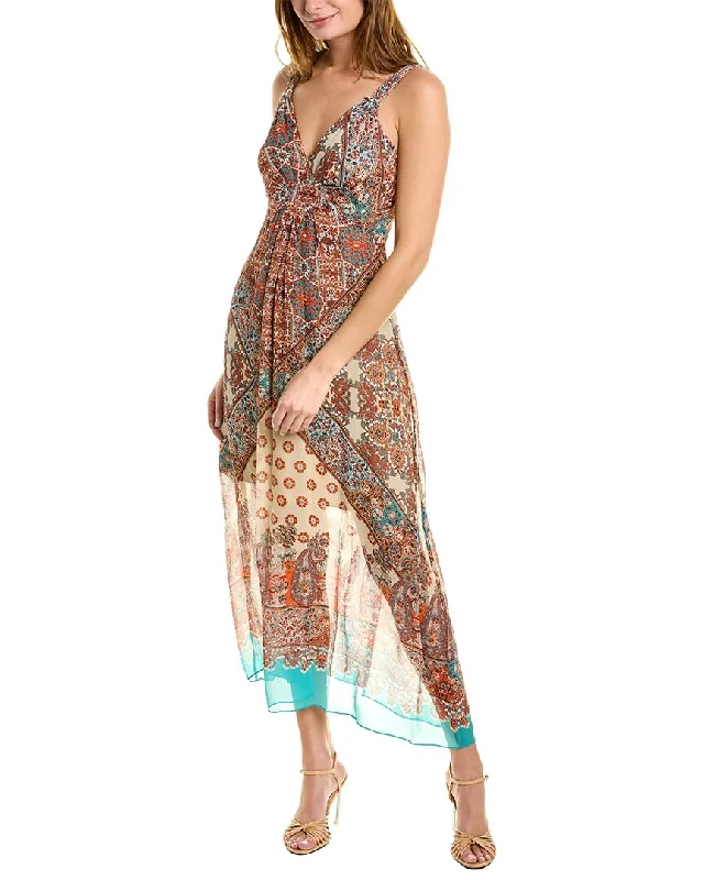 Elie Tahari Silk Maxi Dress