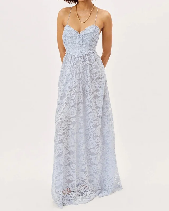 Joelle Maxi Dress In Blue