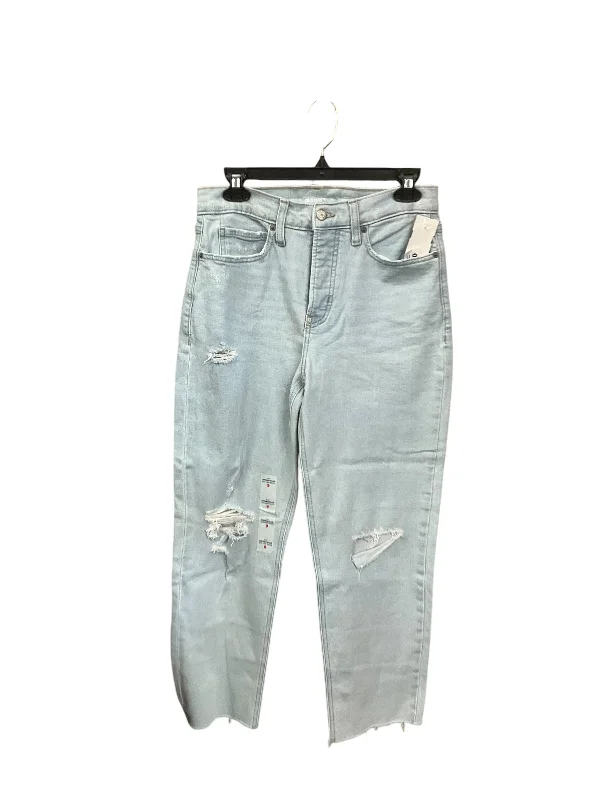 Jeans Straight By Old Navy In Blue Denim, Size: 6