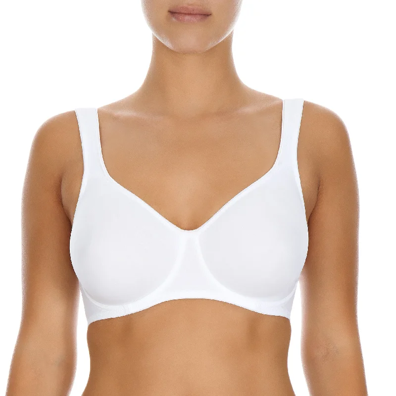 Twin White Underwired Full Cup Bra