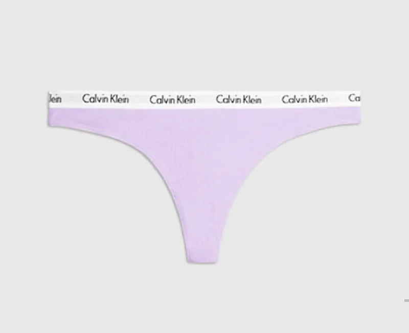 CALVIN KLEIN - CAROUSEL THONG - PASTEL LILAC