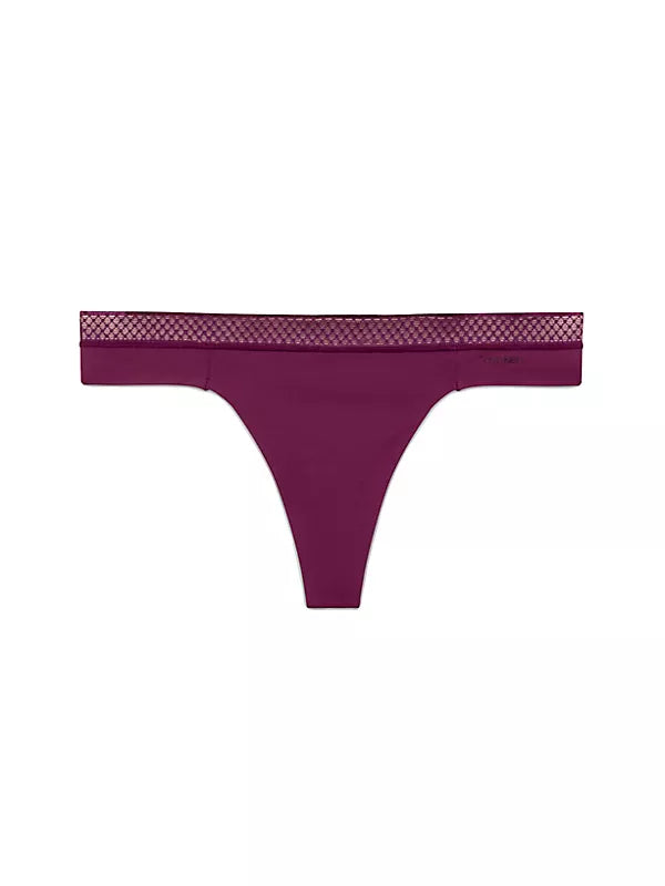 CALVIN KLEIN - SEDUCTIVE COMFORT THONG - PURPLE POTION