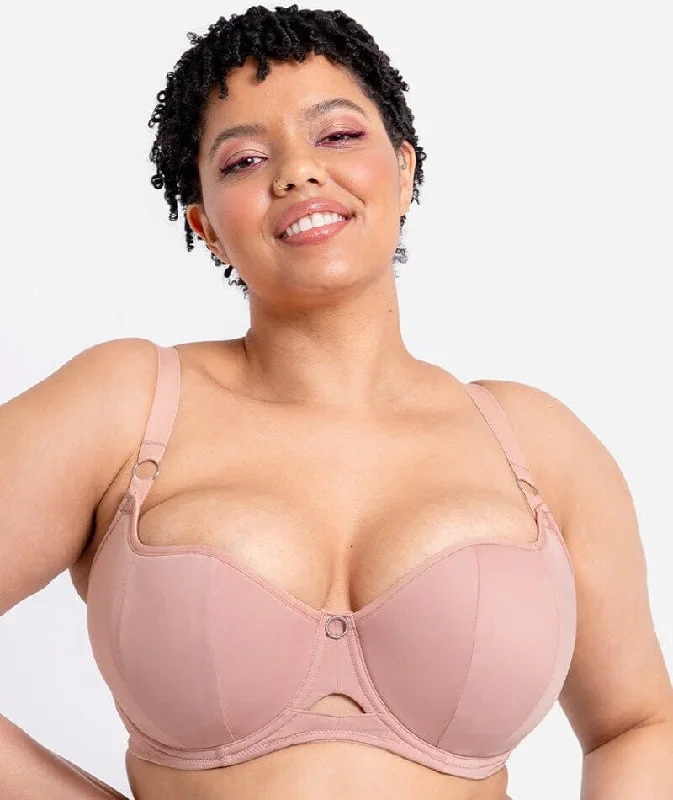 Curvy Kate Boost Me Up Padded Balcony Bra - Latte