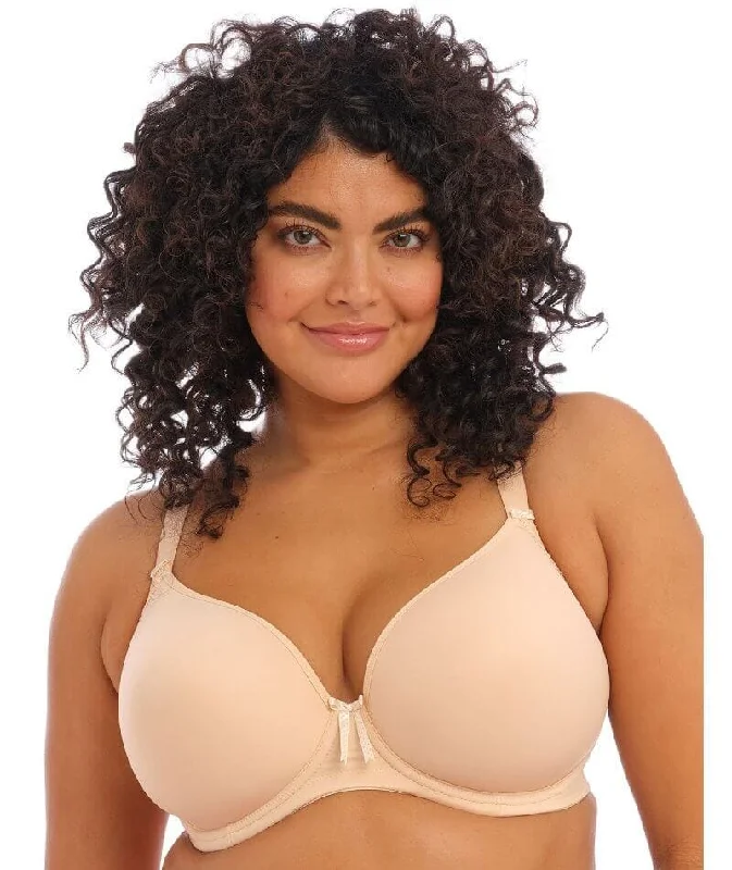 Elomi Bijou Underwire Banded Moulded Bra - Sand