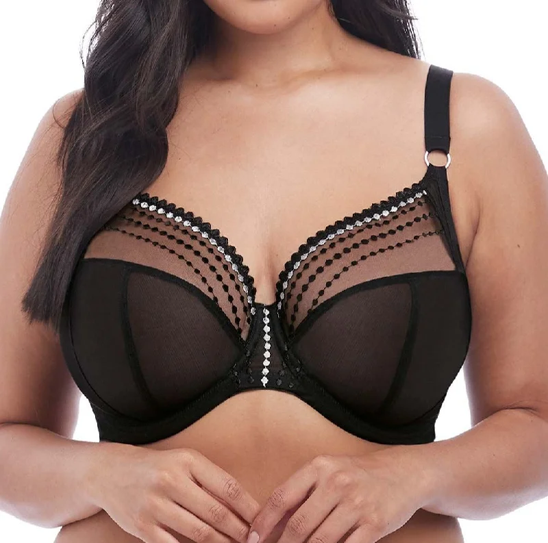 Matilda Plunge Lace Cup In Black - Elomi