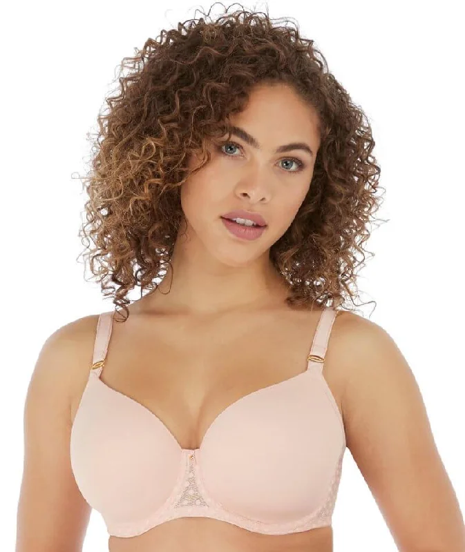 Freya Starlight Underwired Moulded Balcony T-shirt Bra - Rosewater