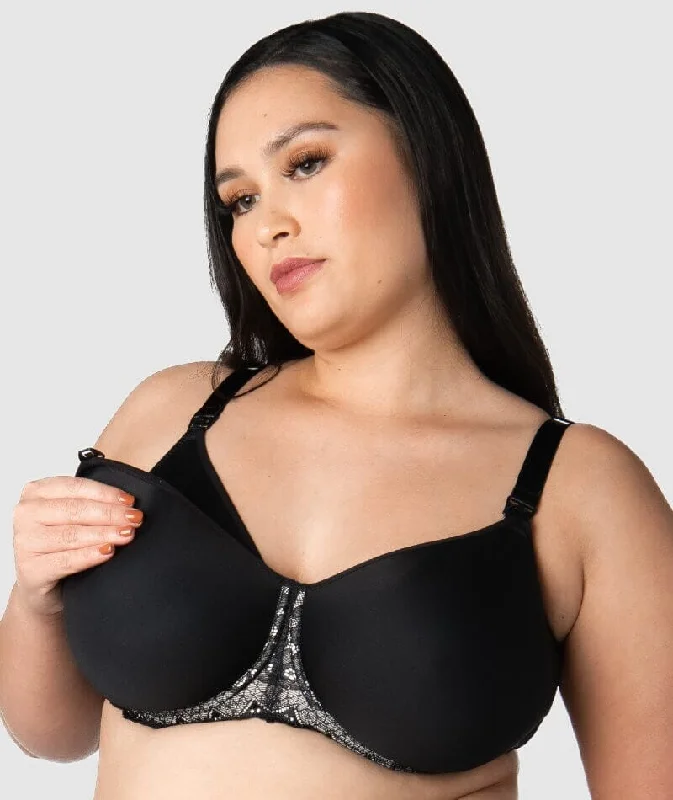 Hotmilk Obsession Maternity & Nursing Bra - Black