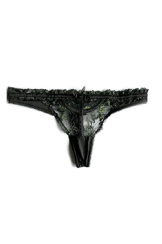 Kryptonite Thong Peridot Green- Pleasure State