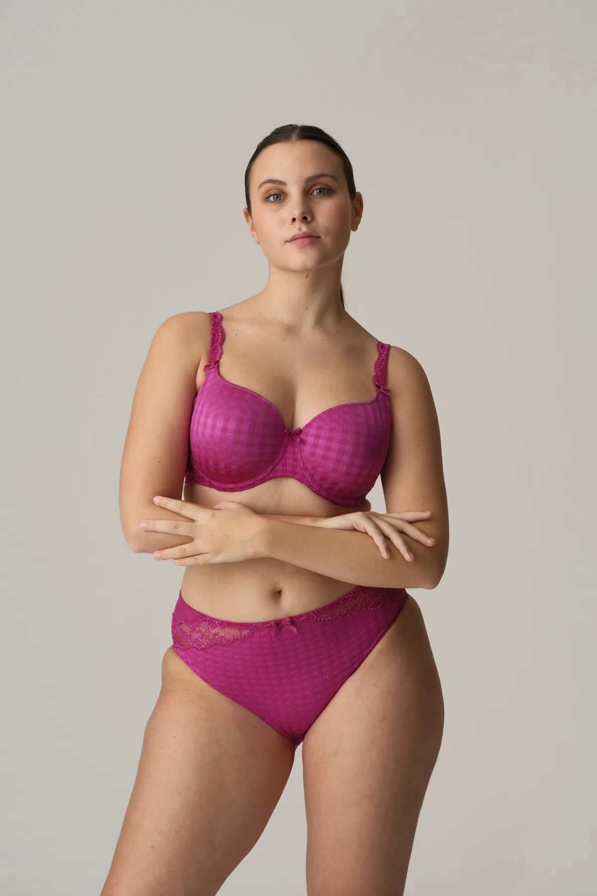 Madison Padded Heart Shape Bra In Fuchsia Fiesta - Prima Donna