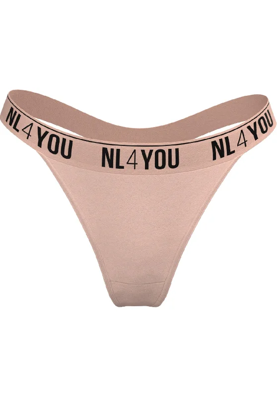 "Nude" - Organic Cotton Thong/Briefs