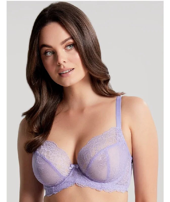 Panache Ana Underwired Plunge Bra - Sweet Lavender