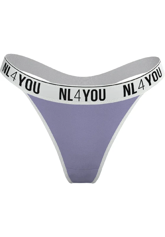 "Purple Lolly" - Purple Cotton thongs/ briefs