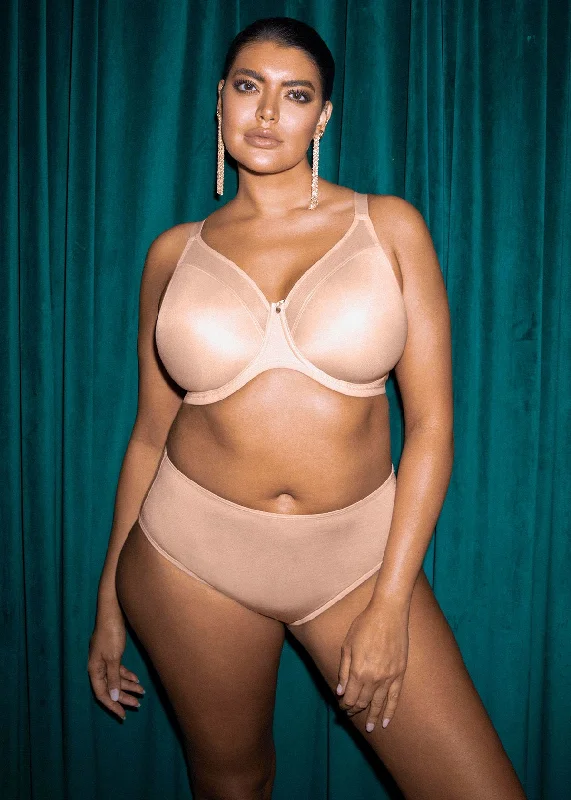 Smooth Full Cup T-Shirt Bra In Sahara Beige - Elomi