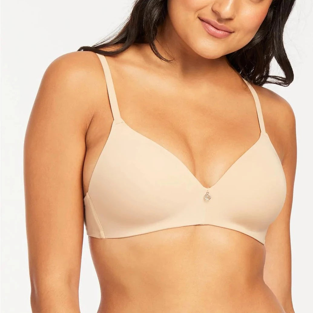 The Essentials Non Wire T-Shirt Bra In Sand - Montelle