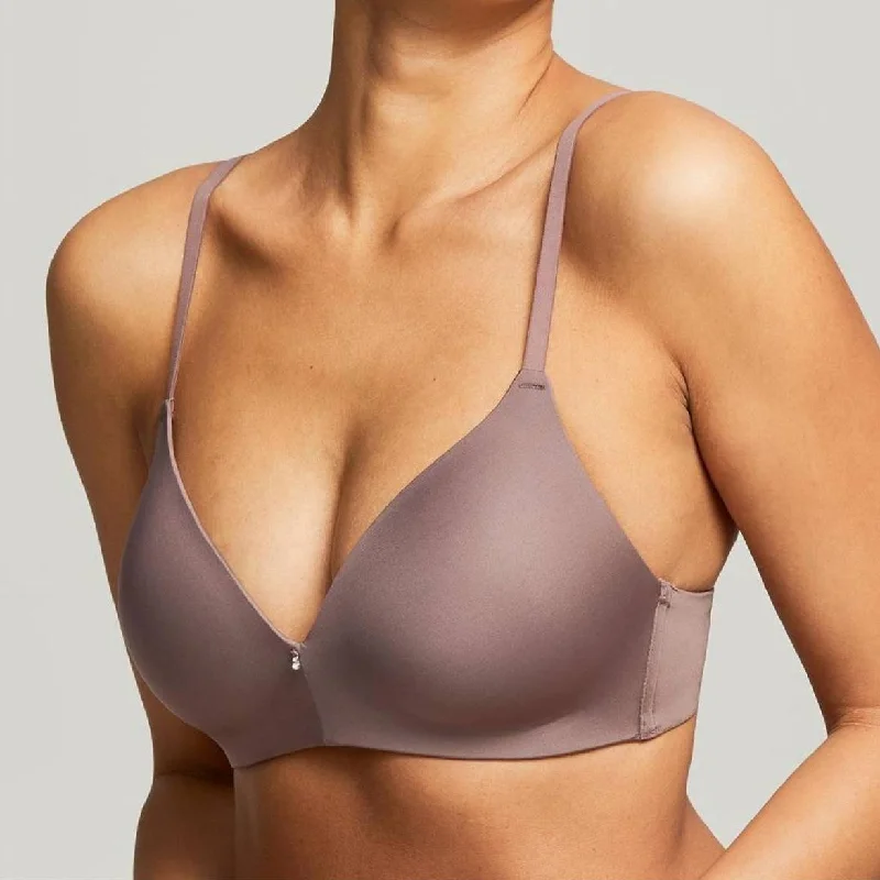 The Essentials Non Wire T-Shirt Bra In Almond Spice - Montelle