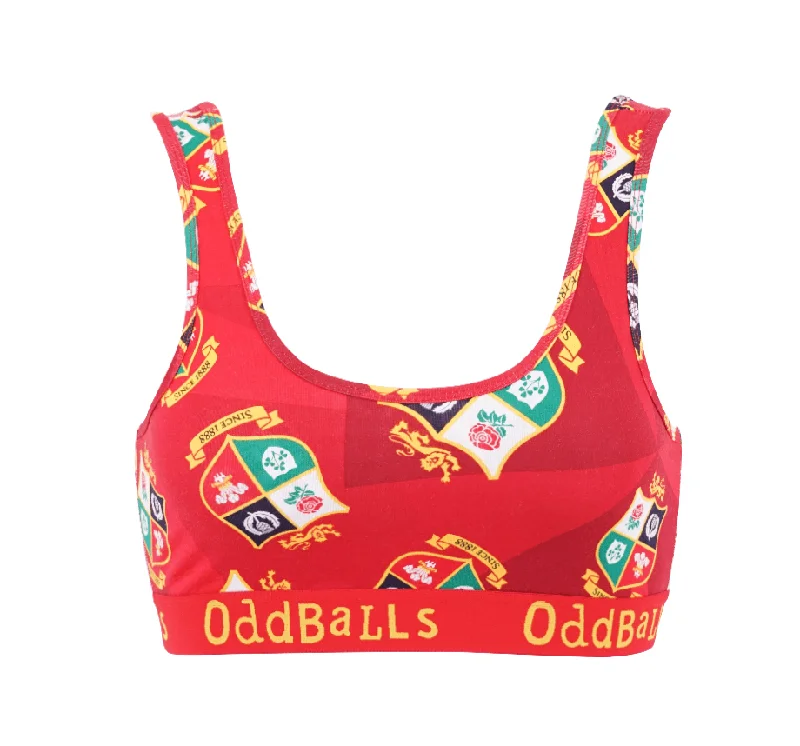 British & Irish Lions - Red - Ladies Bralette