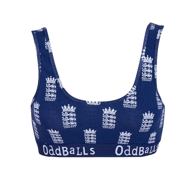 England Cricket BLUE - Ladies Bralette