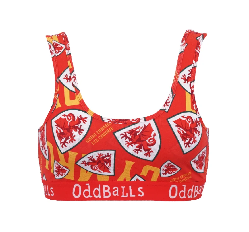 FA Wales Red - Ladies Bralette