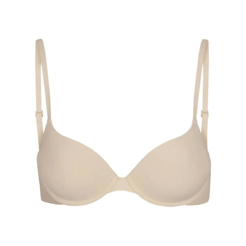 Fits Everybody Push-Up Demi Bra In Sand