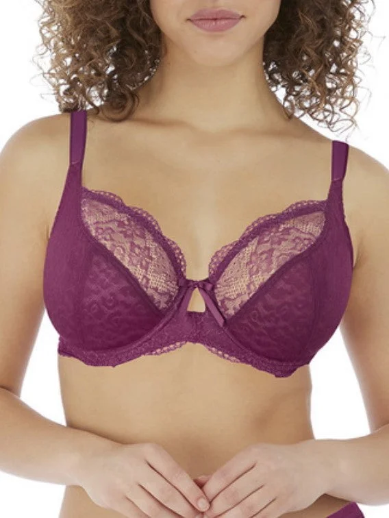 Freya Fancies Plunge Bra - Berry