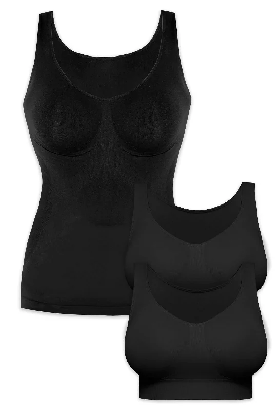 Compression layering of Bras & Tank - Secret Set