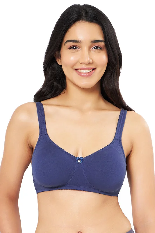 Magic Shaper Non-padded & Non-wired Bra  - Blue Opal