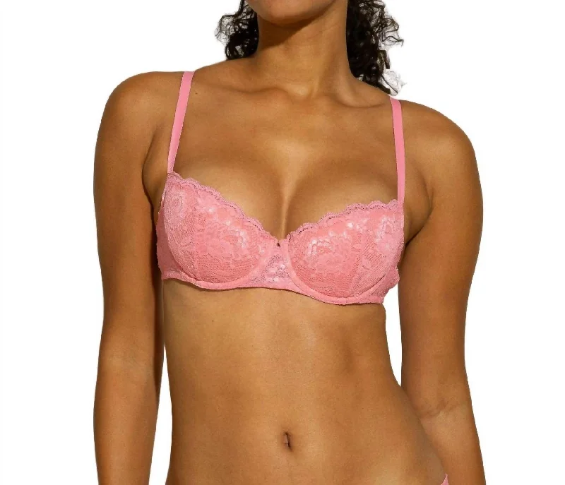 Never Say Never Pushie Push-Up Bra In Venetian Dusk