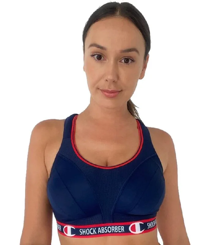 Shock Absorber Ultimate Run Wire-free High Impact Sports Bra - Athletic Navy