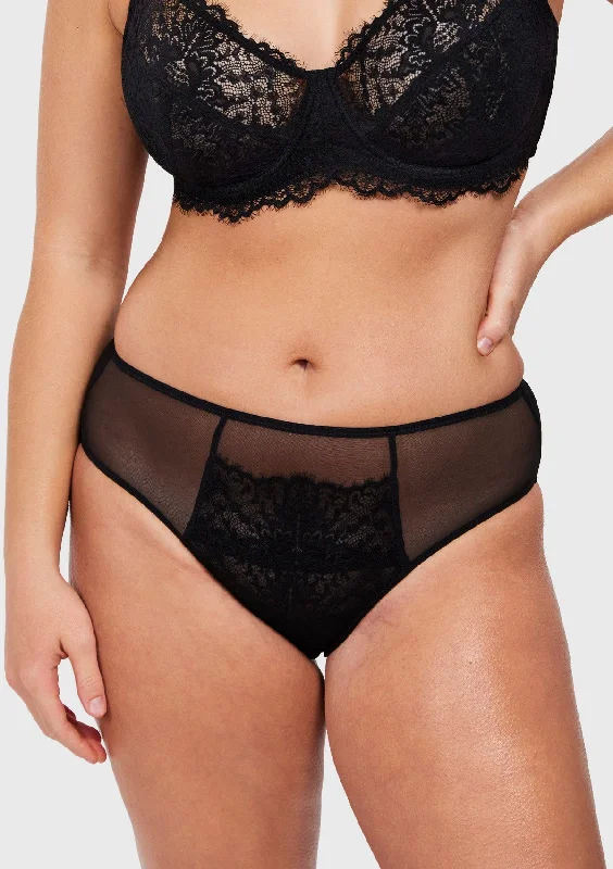 Sunflower High-Rise Lace Brief Underwear