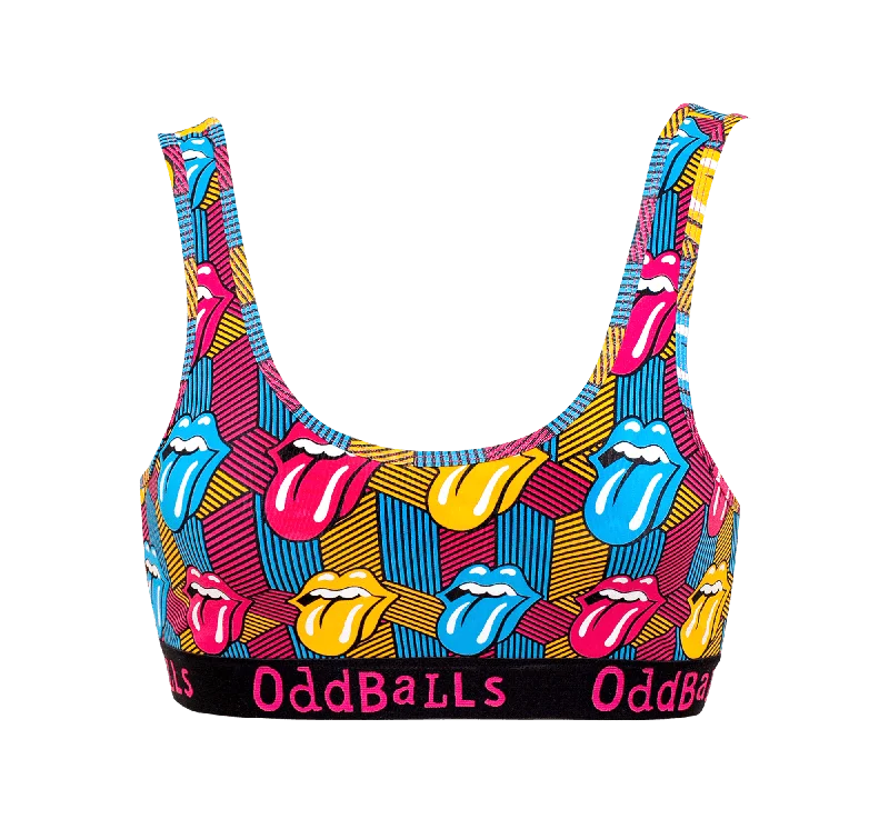 The Rolling Stones - Retro - Ladies Bralette