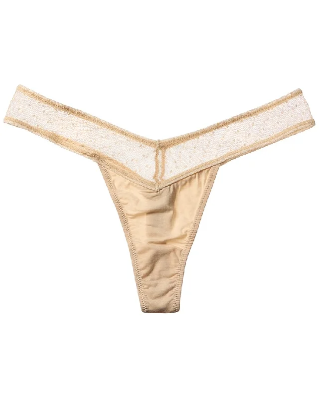 WeWoreWhat Mesh Thong